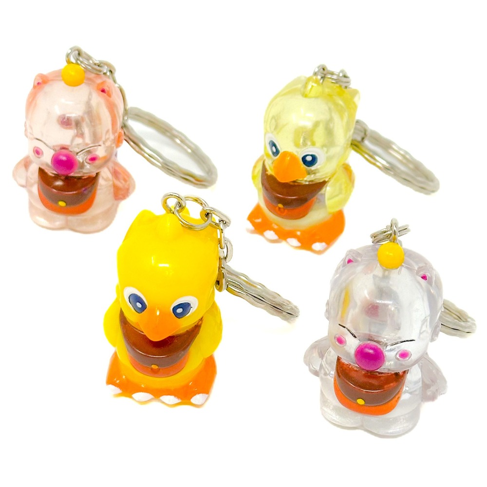 Final Fantasy Chocobo's Mystery Dungeon Keychains‎ Moogle 1997 Square Enix Lot